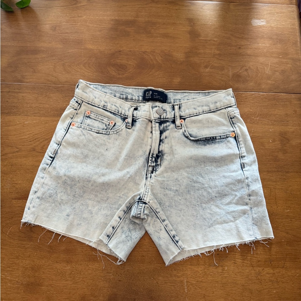 GAP Faded Denim Cutoff Shorts